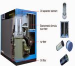 Phụ tùng bảo trì máy nén khí Kobelco: cảm biến nhiệt độ, cảm biến áp suất, plc, lõi lọc,..